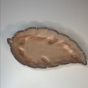 Frankoma Leaf Dish